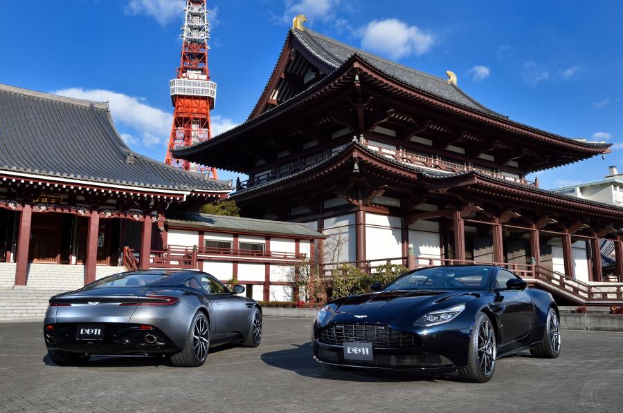  Aston Martin DB11 2017 года  (JP) (фото 2 из 2)
